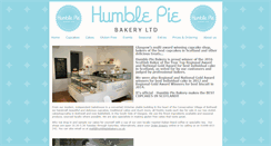 Desktop Screenshot of humblepiebakery.co.uk